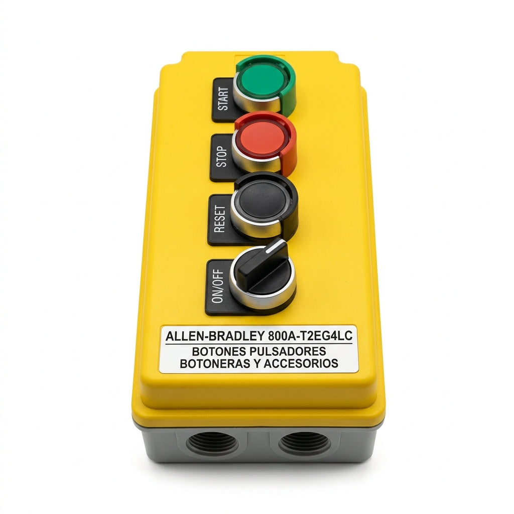 ALLEN-BRADLEY 800A-T2EG4LC BOTONES PULSADORES BOTONERAS Y ACCESORIOS