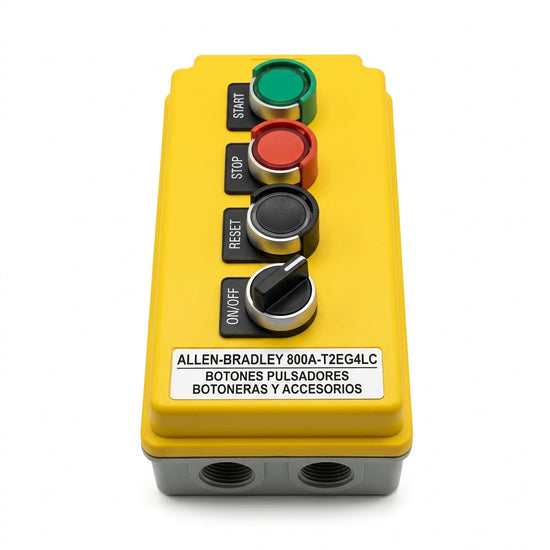 ALLEN-BRADLEY 800A-T2EG4LC BOTONES PULSADORES BOTONERAS Y ACCESORIOS