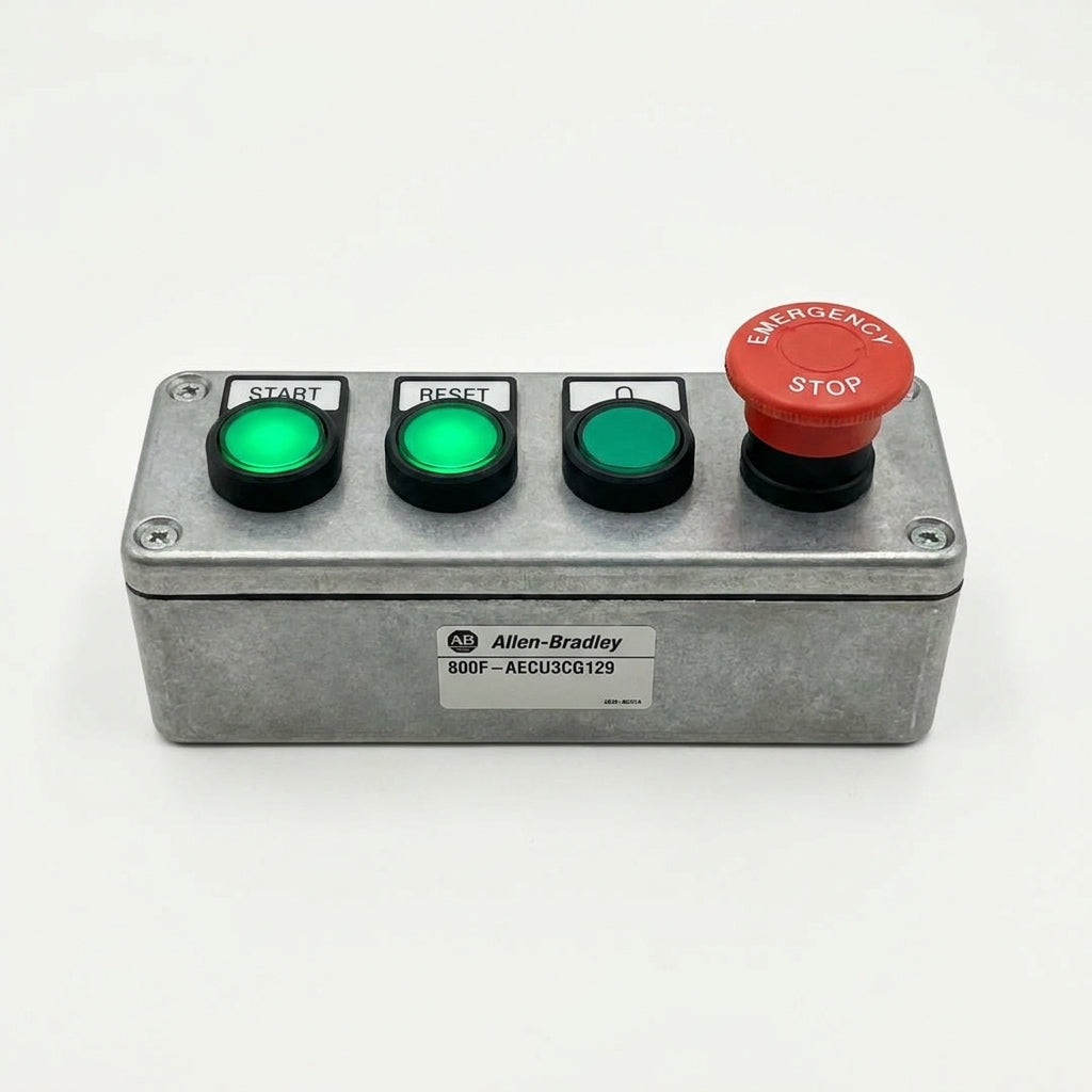 ALLEN-BRADLEY 800F-AECU3CG129 BOTONES PULSADORES BOTONERAS Y ACCESORIOS