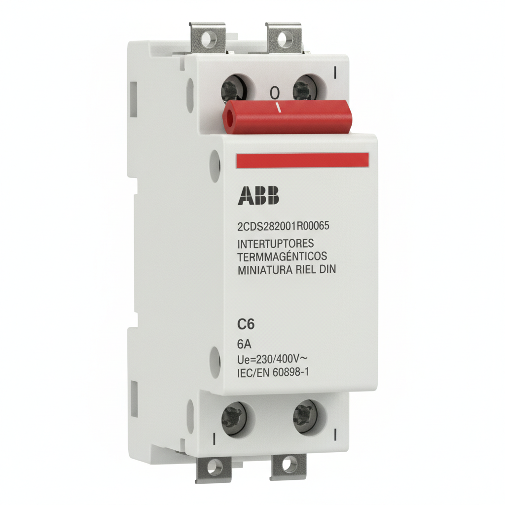 ABB 2CDS282001R0065 INTERRUPTORES TERMOMAGNETICOS MINIATURA RIEL DIN