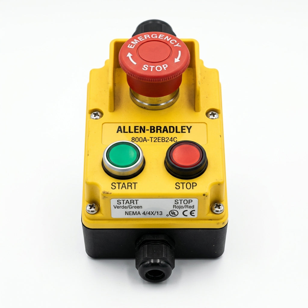 ALLEN-BRADLEY 800A-T2EB24C BOTONES PULSADORES BOTONERAS Y ACCESORIOS