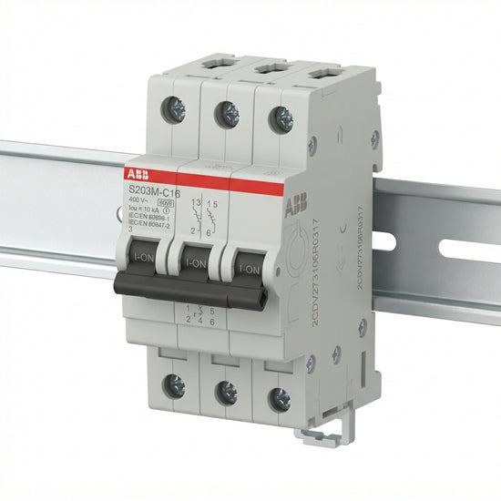 ABB 2CDV273106R0317 INTERRUPTORES TERMOMAGNETICOS MINIATURA RIEL DIN