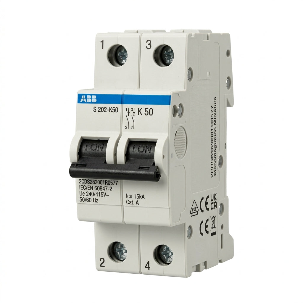 ABB 2CDS282001R0577 INTERRUPTORES TERMOMAGNETICOS MINIATURA RIEL DIN