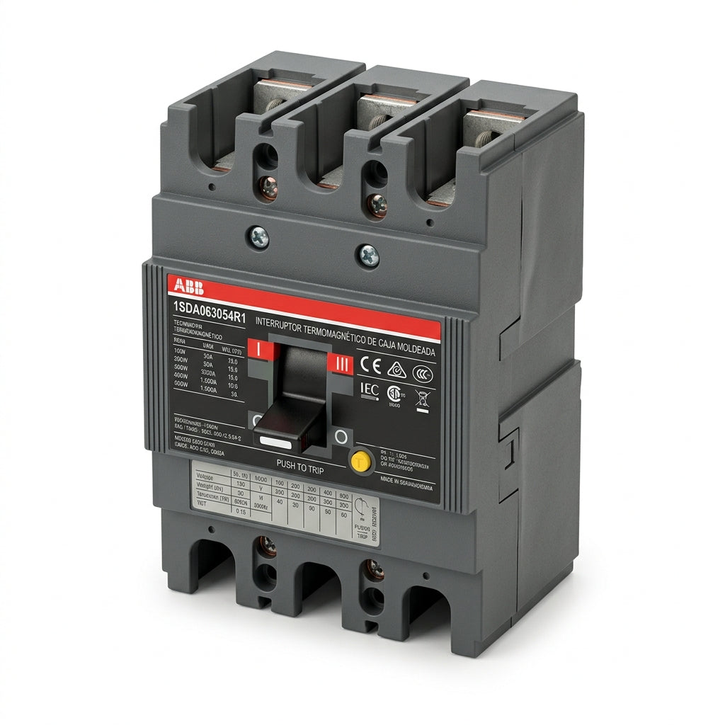 ABB 1SDA063054R1 INTERRUPTORES TERMOMAGNETICOS EN CAJA MOLDEADA