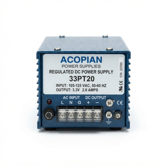 ACOPIAN 33PT20 FUENTES DE PODER Y ELIMINADORES