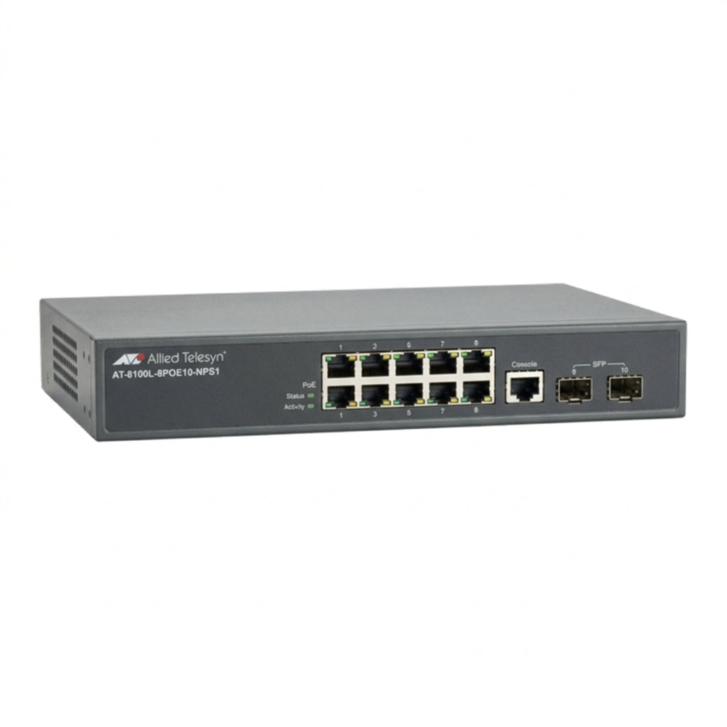 ALLIED-TELESYN AT-8100L-8POE10-NPS1 EQUIPO DATACOM (REDES Y CABLEADO ESTRUCTURADO)