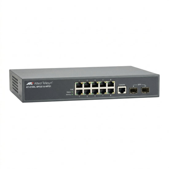 ALLIED-TELESYN AT-8100L-8POE10-NPS1 EQUIPO DATACOM (REDES Y CABLEADO ESTRUCTURADO)