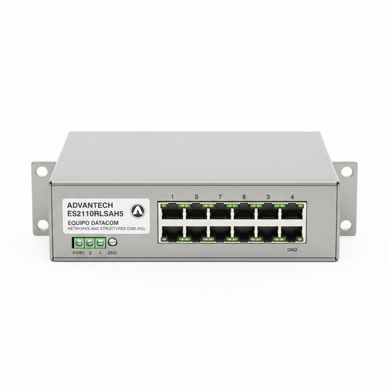 ADVANTECH ES2110RLSAH5 EQUIPO DATACOM (REDES Y CABLEADO ESTRUCTURADO)