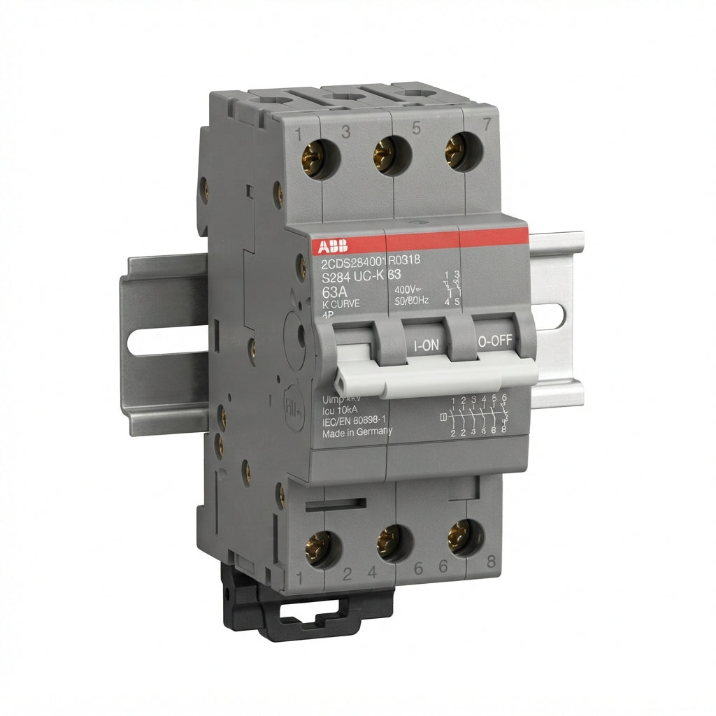 ABB 2CDS284001R0318 INTERRUPTORES TERMOMAGNETICOS MINIATURA RIEL DIN