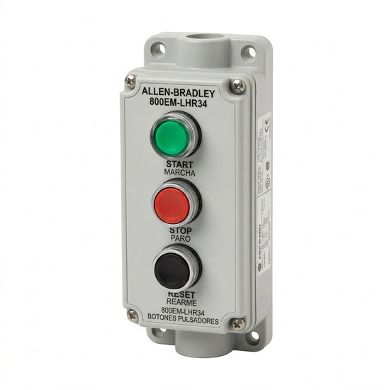 ALLEN-BRADLEY 800EM-LHR34 BOTONES PULSADORES BOTONERAS