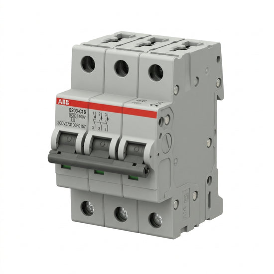 ABB 2CDV273106R0157 INTERRUPTORES TERMOMAGNETICOS MINIATURA RIEL DIN