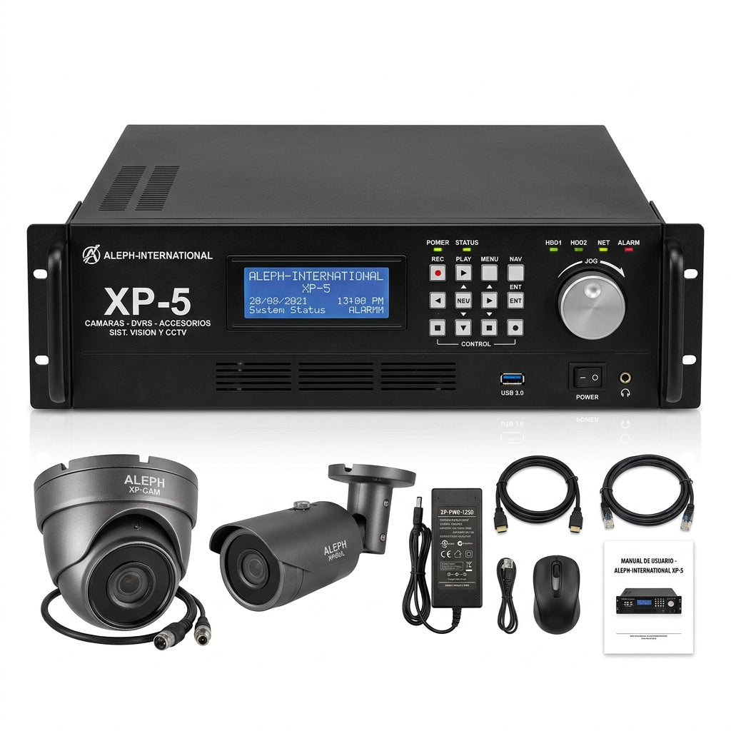 ALEPH-INTERNATIONAL XP-5 CAMARAS - DVRS - ACCESORIOS SIST. VISION Y CCTV