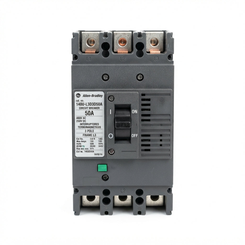 ALLEN-BRADLEY 140U-L3D3D50A INTERRUPTORES TERMOMAGNETICOS EN CAJA MOLDEADA
