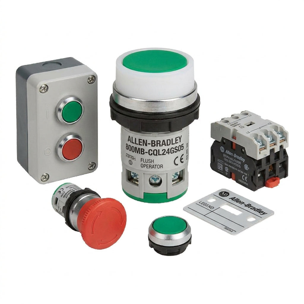 ALLEN-BRADLEY 800MB-CQL24GS05 BOTONES PULSADORES BOTONERAS Y ACCESORIOS
