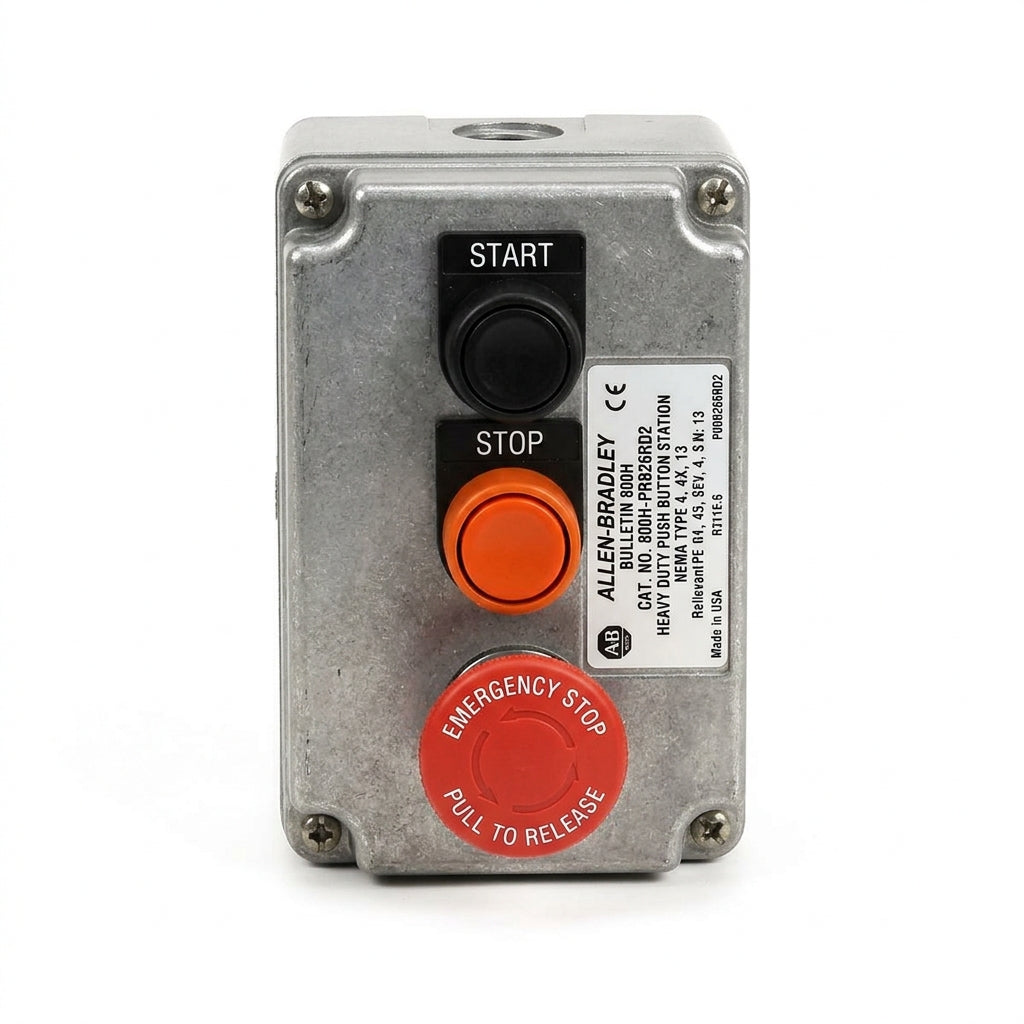 ALLEN-BRADLEY 800H-PRB26RD2 BOTONES PULSADORES BOTONERAS Y ACCESORIOS