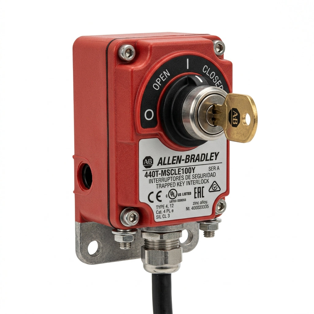 ALLEN-BRADLEY 440T-MSCLE1OOY INTERRUPTORES DE SEGURIDAD