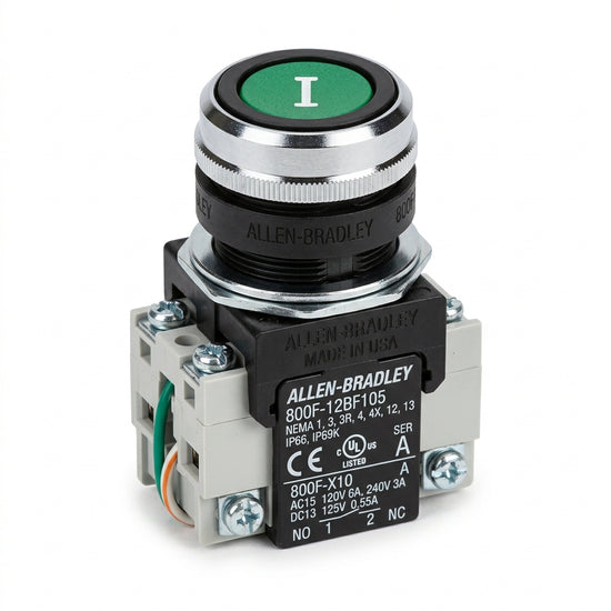 ALLEN-BRADLEY 800F-12BF105 BOTONES PULSADORES BOTONERAS Y ACCESORIOS
