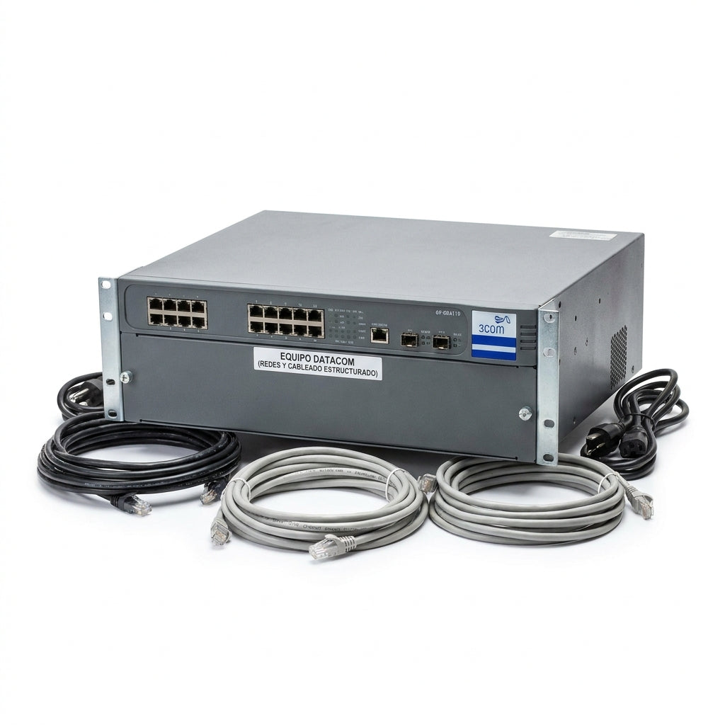 3COM 69-004119 EQUIPO DATACOM (REDES Y CABLEADO ESTRUCTURADO)