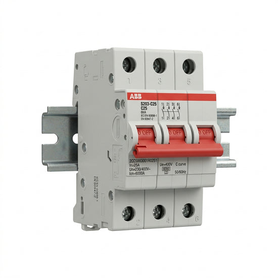 ABB 2CCS883001R0251 INTERRUPTORES TERMOMAGNETICOS MINIATURA RIEL DIN