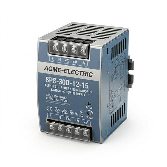 ACME-ELECTRIC SPS-30D-12-15 FUENTES DE PODER Y ELIMINADORES