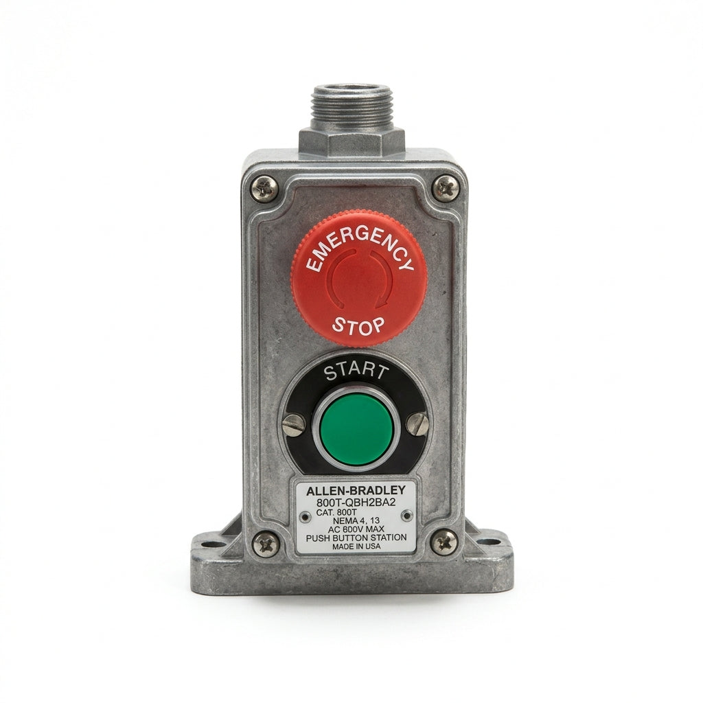 ALLEN-BRADLEY 800T-QBH2BA2 BOTONES PULSADORES BOTONERAS Y ACCESORIOS