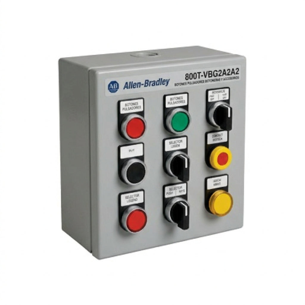 ALLEN-BRADLEY 800T-VBG2A2A2 BOTONES PULSADORES BOTONERAS Y ACCESORIOS