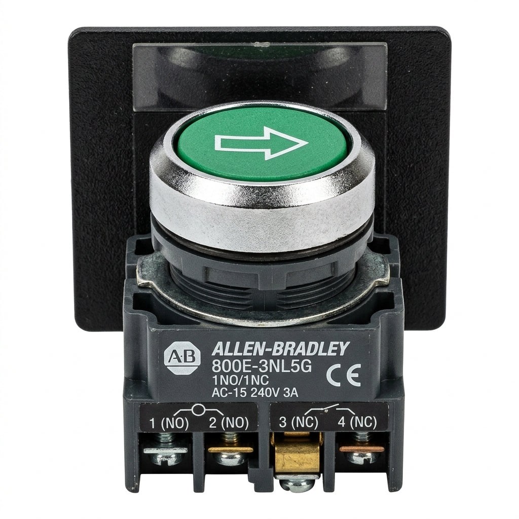 ALLEN-BRADLEY 800E-3NL5G BOTONES PULSADORES BOTONERAS
