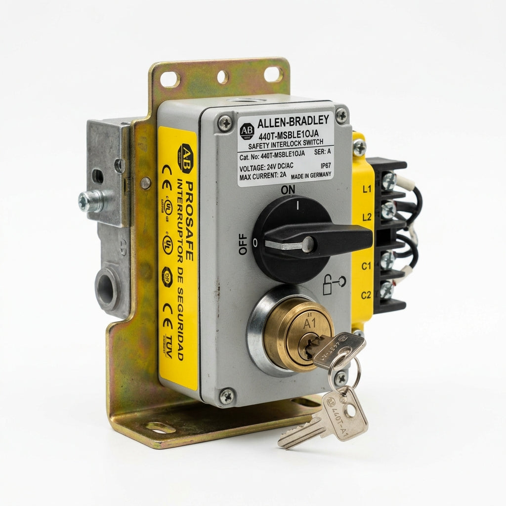 ALLEN-BRADLEY 440T-MSBLE1OJA INTERRUPTORES DE SEGURIDAD