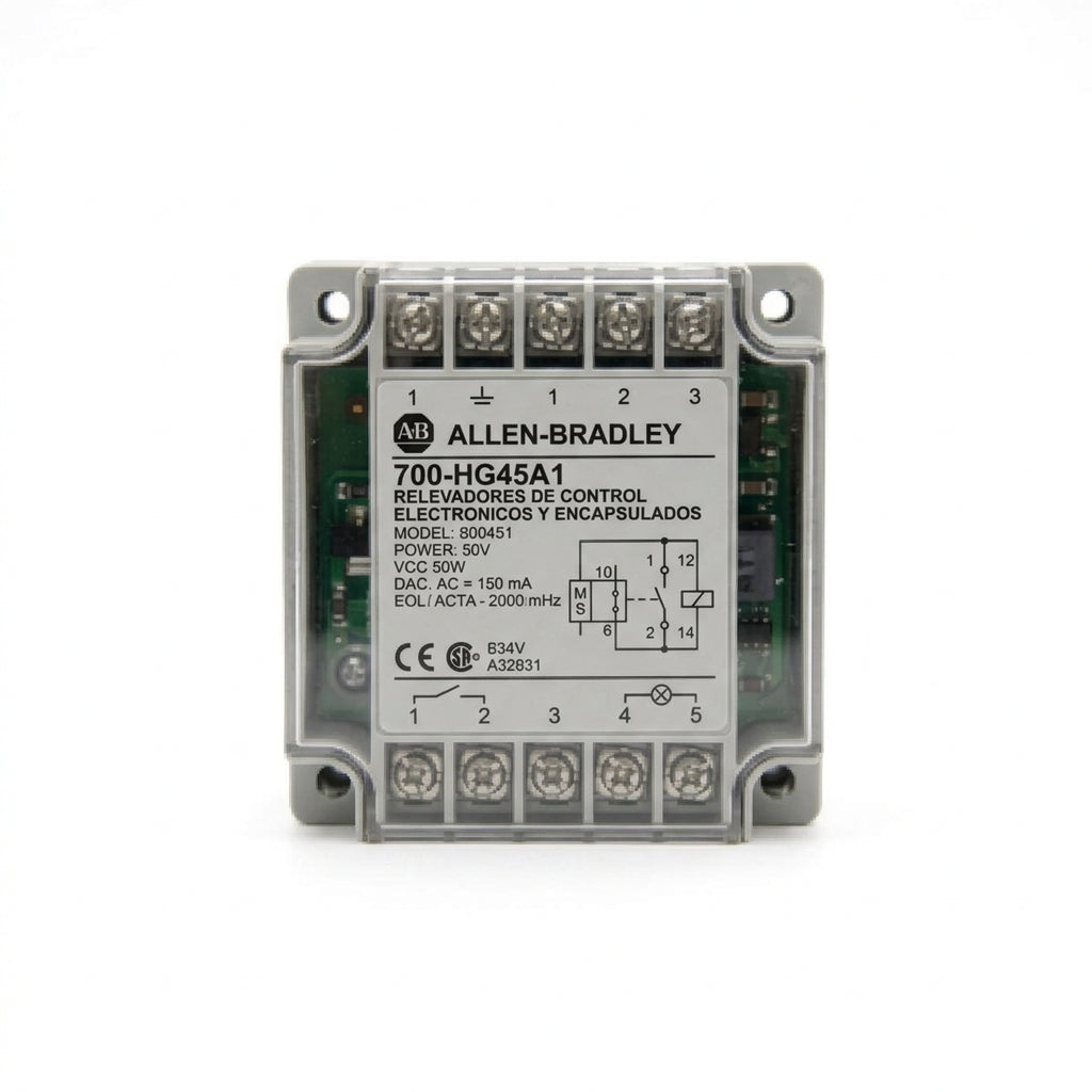 ALLEN-BRADLEY 700-HG45A1 RELEVADORES DE CONTROL ELECTRONICOS Y ENCAPSULADOS
