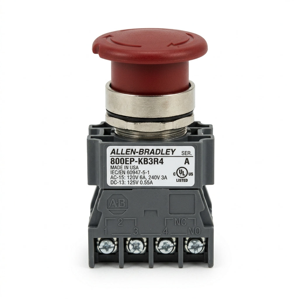 ALLEN-BRADLEY 800EP-KB3R4 BOTONES PULSADORES BOTONERAS