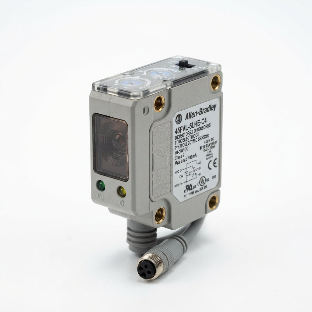 ALLEN-BRADLEY 45FVL-5LHE-C4 DETECTORES O SENSORES FOTOELECTRICOS Y FOTOCELDAS