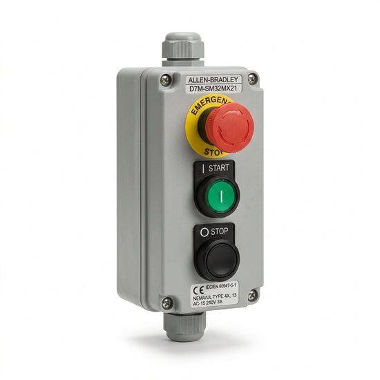 ALLEN-BRADLEY D7M-SM32MX21 BOTONES PULSADORES BOTONERAS Y ACCESORIOS