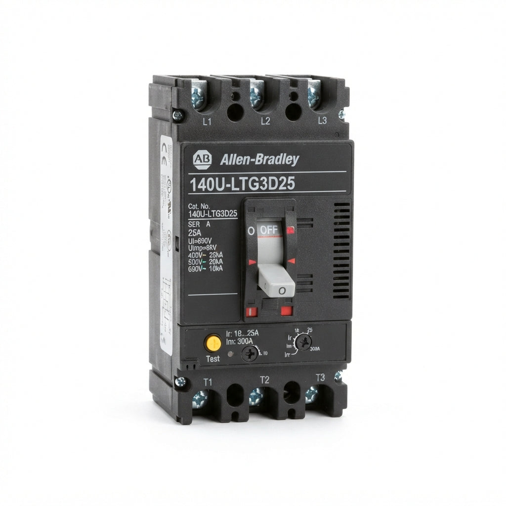 ALLEN-BRADLEY 140U-LTG3D25 INTERRUPTORES TERMOMAGNETICOS EN CAJA MOLDEADA