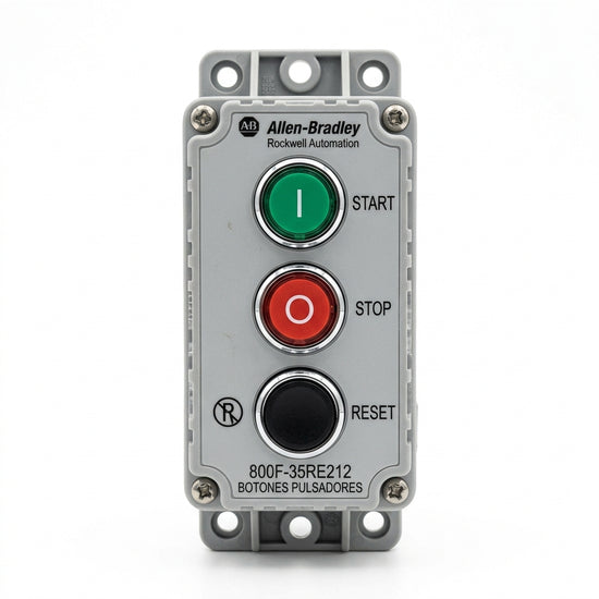 ALLEN-BRADLEY 800F-35RE212 BOTONES PULSADORES BOTONERAS