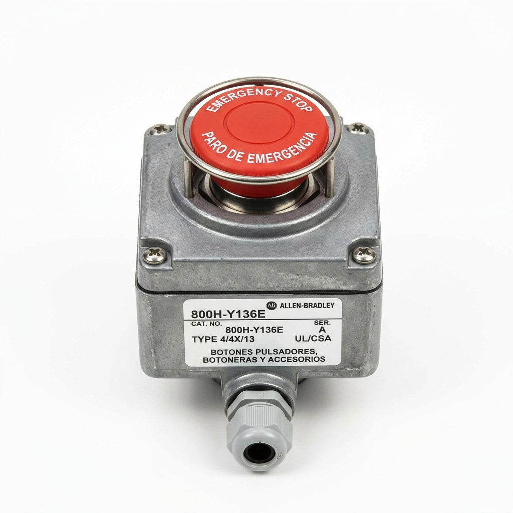 ALLEN-BRADLEY 800H-Y136E BOTONES PULSADORES BOTONERAS Y ACCESORIOS