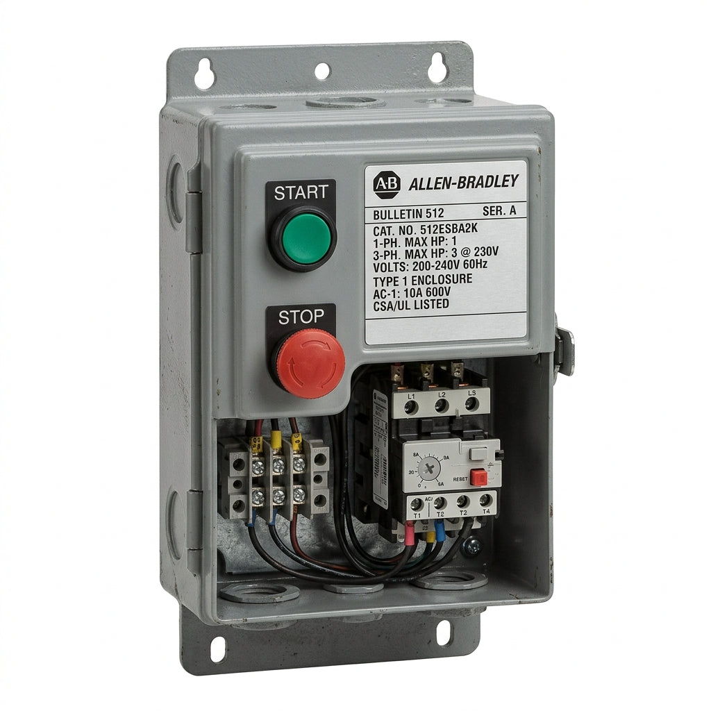 ALLEN-BRADLEY 512ESBA2K ARRANCADORES A TENSION PLENA