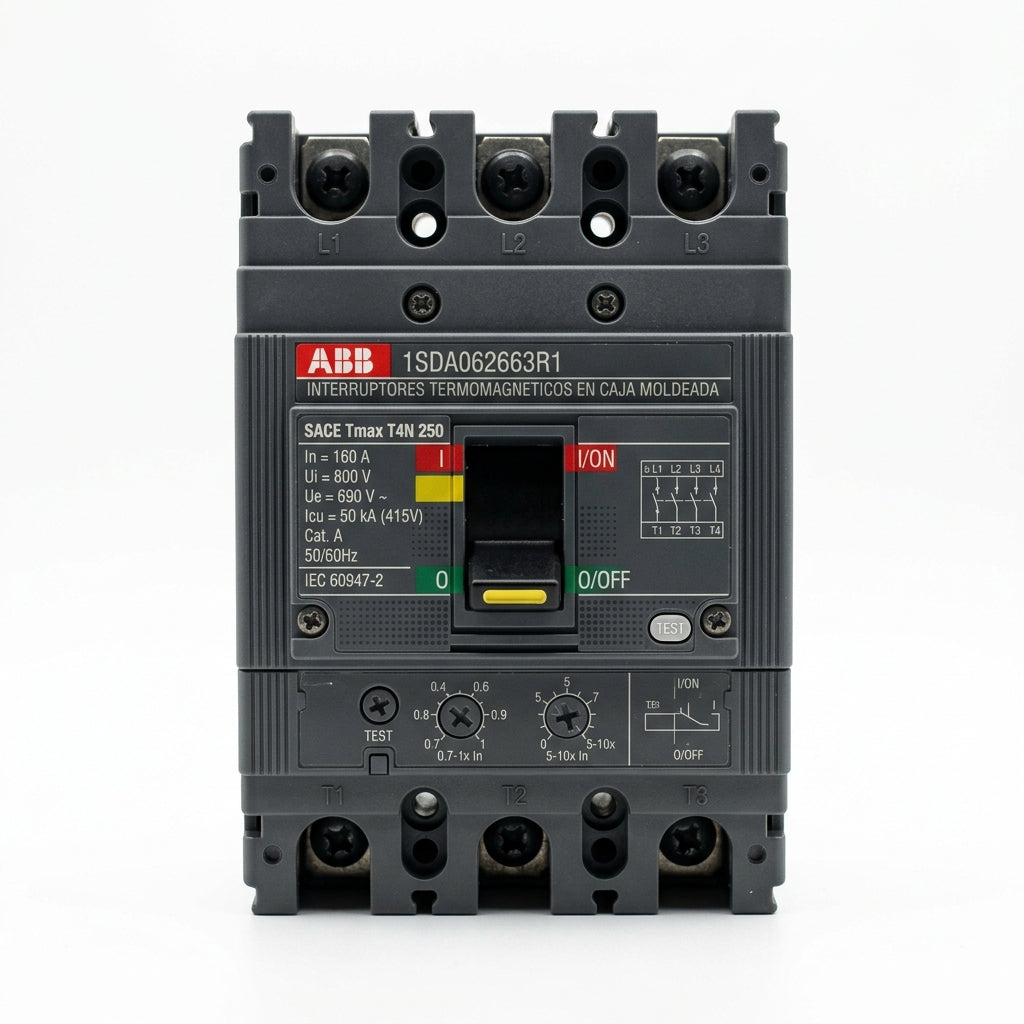 ABB 1SDA062663R1 INTERRUPTORES TERMOMAGNETICOS EN CAJA MOLDEADA