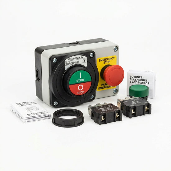 ALLEN-BRADLEY 800F-20WE193 BOTONES PULSADORES BOTONERAS Y ACCESORIOS