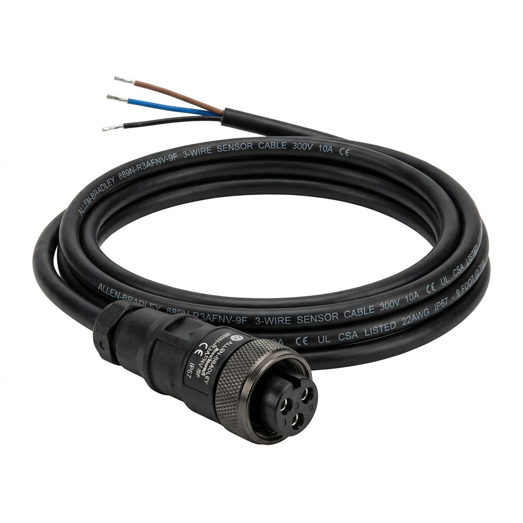 ALLEN-BRADLEY 889N-R3AFNV-9F CONECTORES RAPIDOS Y CABLES PARA SENSOR (CORDSETS)