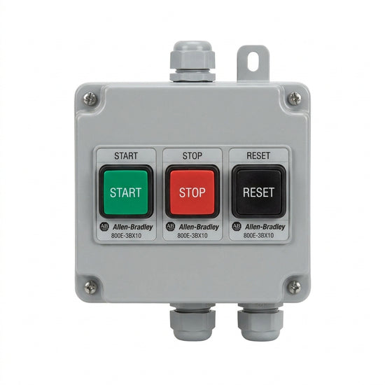 ALLEN-BRADLEY 800E-3BX10 BOTONES PULSADORES BOTONERAS