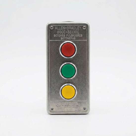 ALLEN-BRADLEY 800E-3BX10E BOTONES PULSADORES BOTONERAS