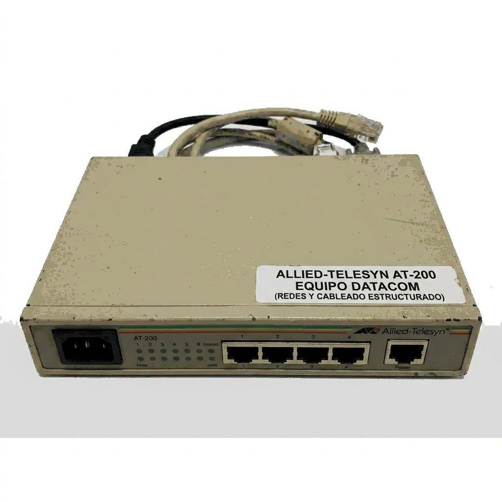 ALLIED-TELESYN AT-200 EQUIPO DATACOM (REDES Y CABLEADO ESTRUCTURADO)
