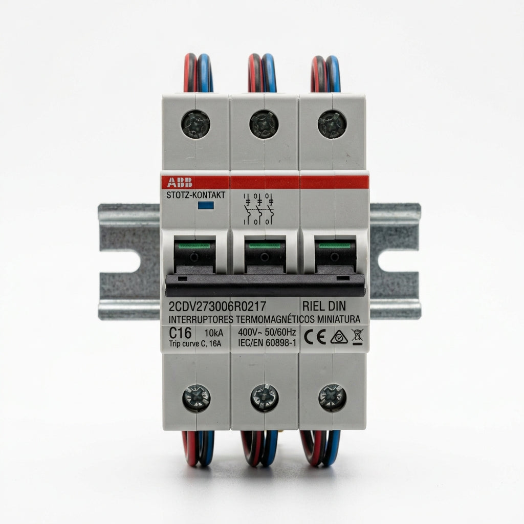 ABB 2CDV273006R0217 INTERRUPTORES TERMOMAGNETICOS MINIATURA RIEL DIN