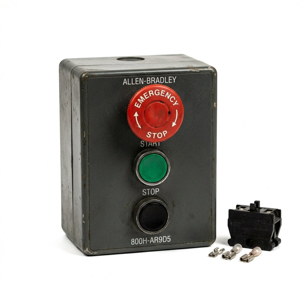 ALLEN-BRADLEY 800H-AR9D5 BOTONES PULSADORES BOTONERAS Y ACCESORIOS