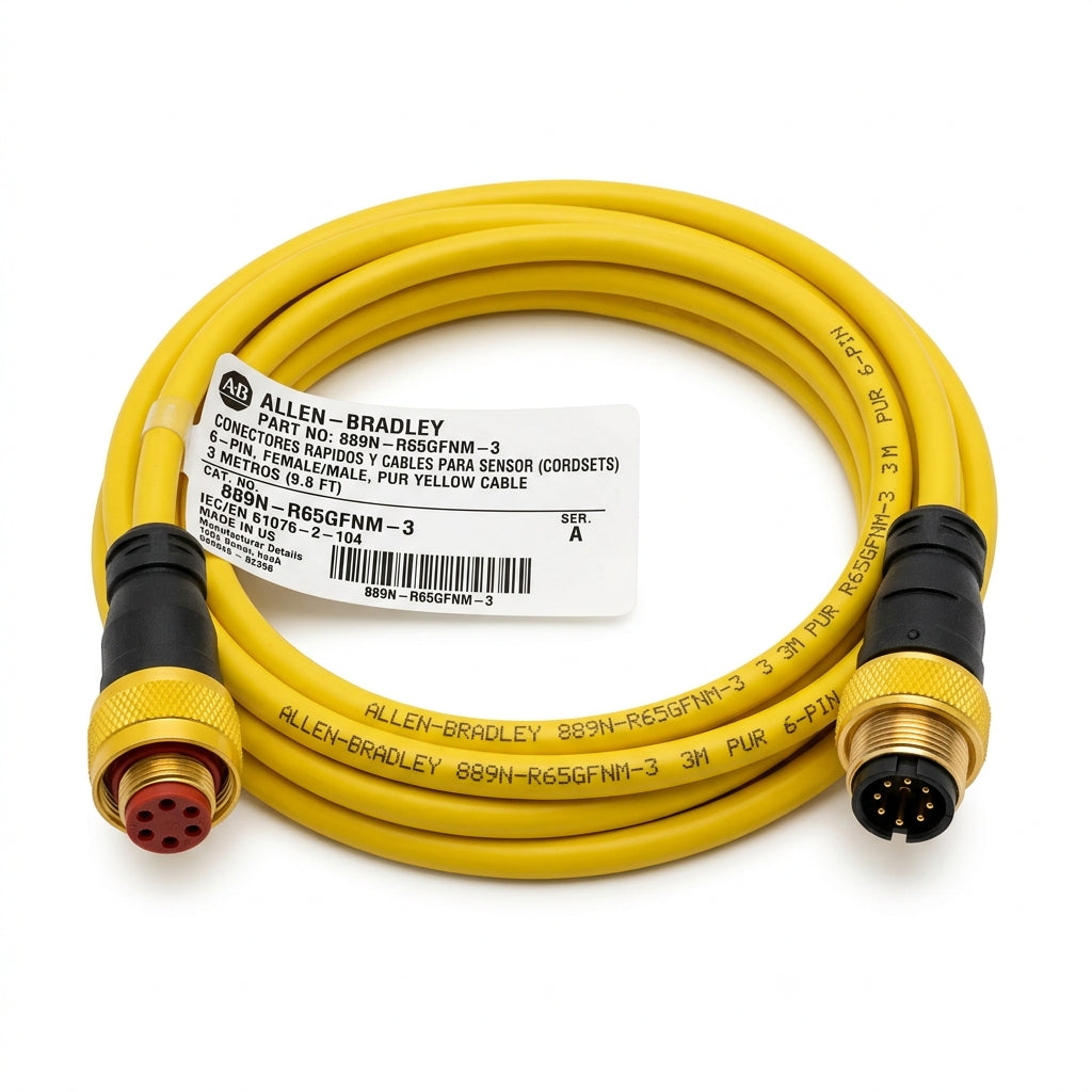 ALLEN-BRADLEY 889N-R65GFNM-3 CONECTORES RAPIDOS Y CABLES PARA SENSOR (CORDSETS)