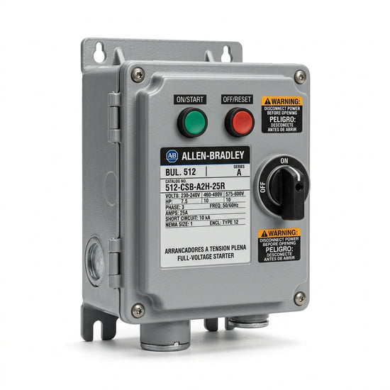 ALLEN-BRADLEY 512-CSB-A2H-25R ARRANCADORES A TENSION PLENA