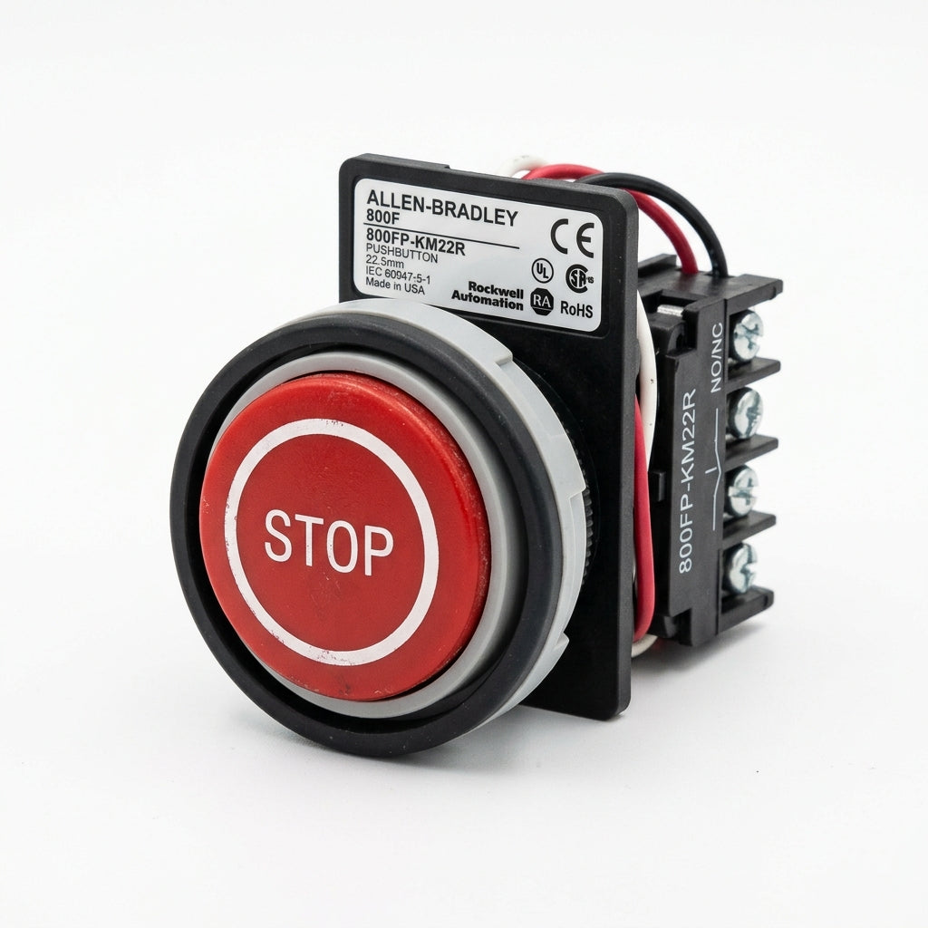 ALLEN-BRADLEY 800FP-KM22R BOTONES PULSADORES BOTONERAS