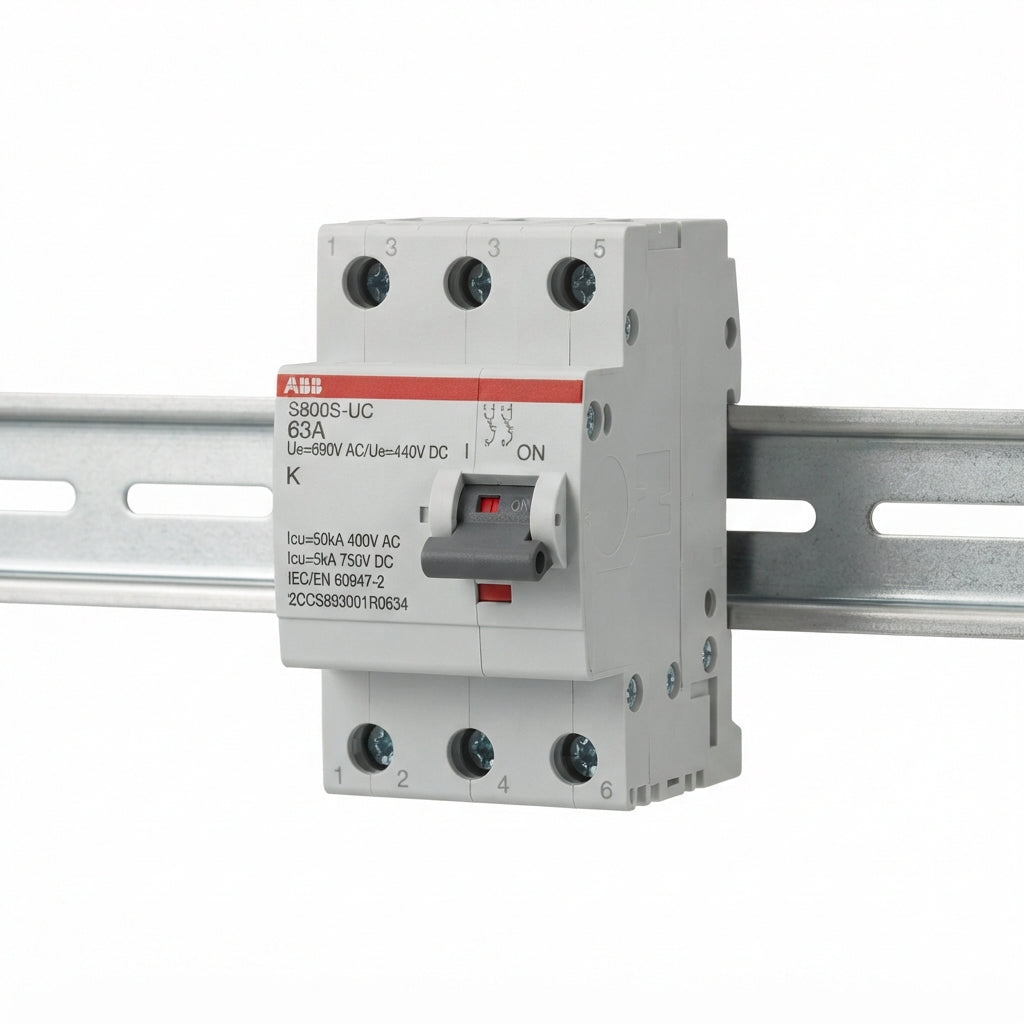 ABB 2CCS893001R0634 INTERRUPTORES TERMOMAGNETICOS MINIATURA RIEL DIN