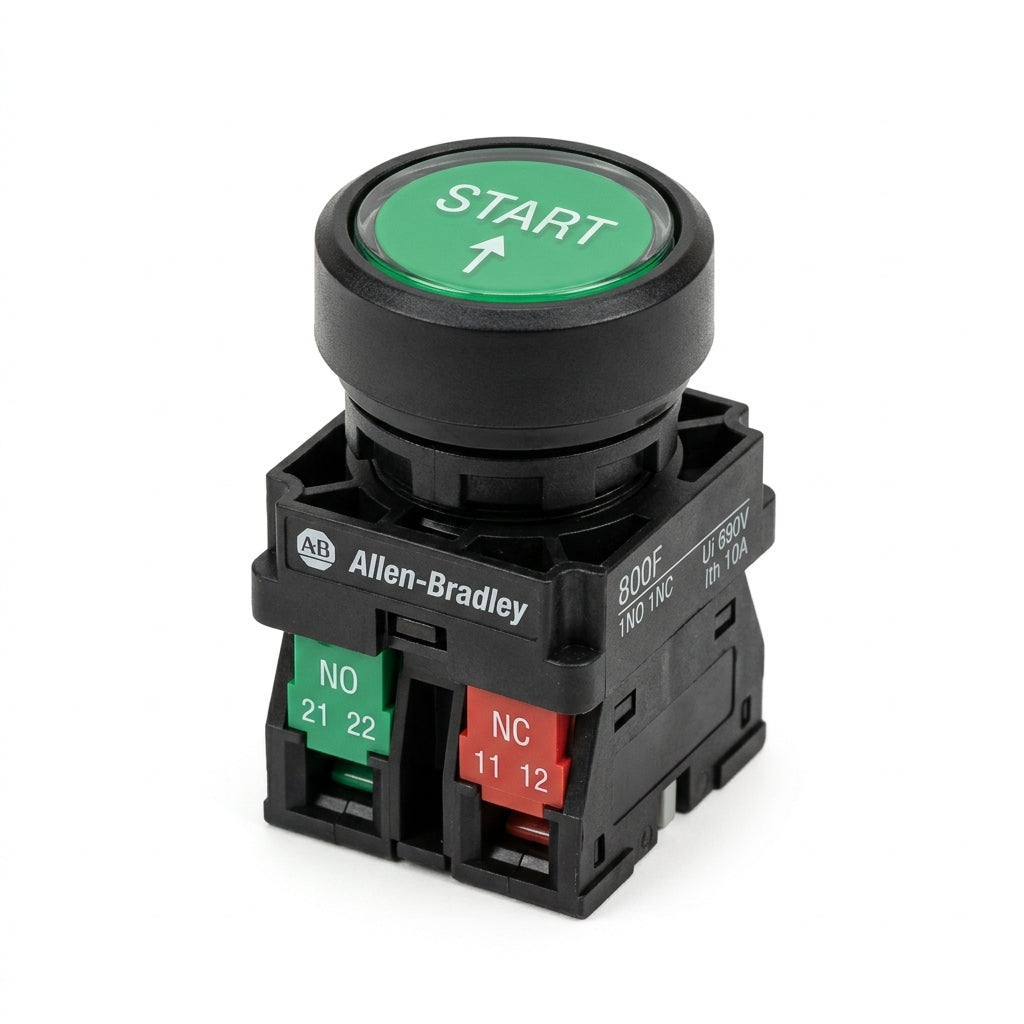 ALLEN-BRADLEY 800F-34WF282 BOTONES PULSADORES BOTONERAS Y ACCESORIOS