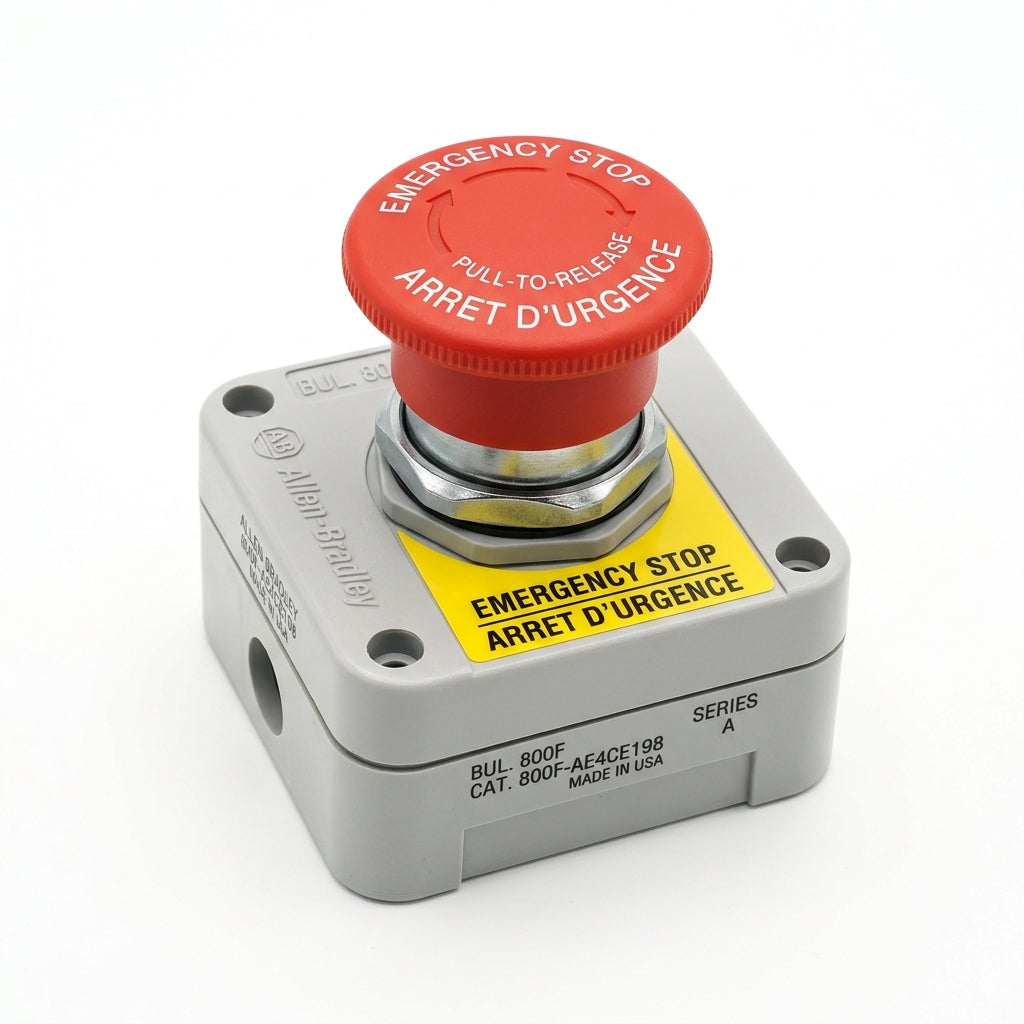 ALLEN-BRADLEY 800F-AE4CE198 BOTONES PULSADORES BOTONERAS Y ACCESORIOS